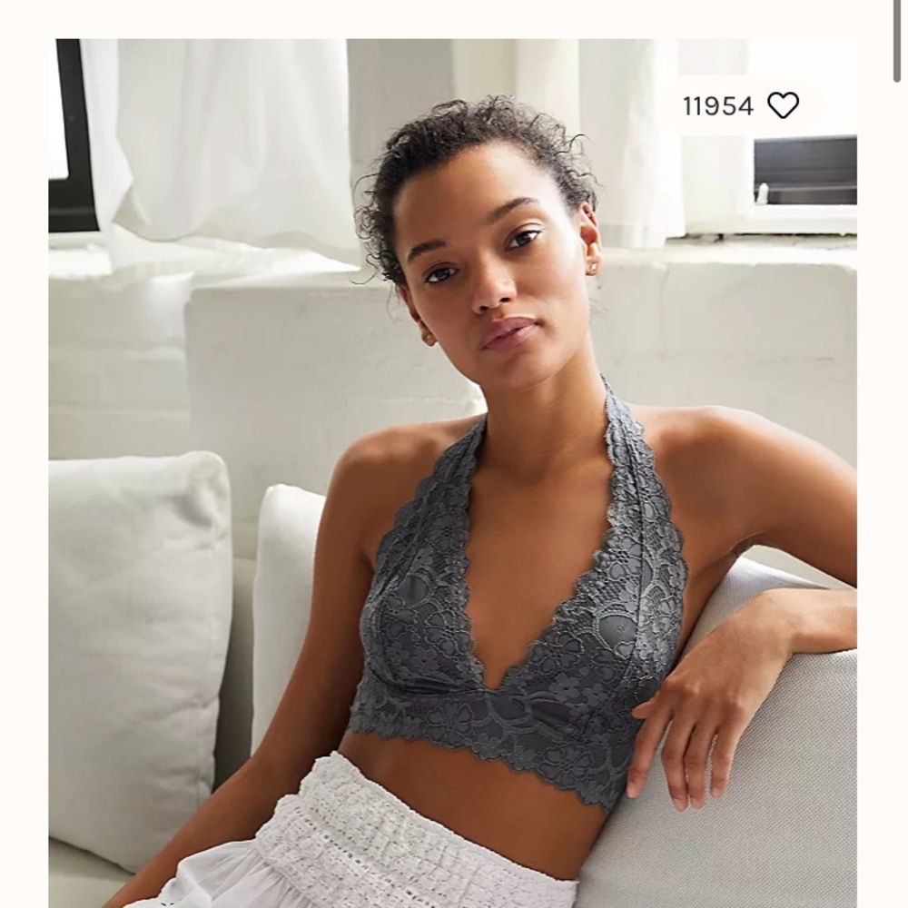 Gallon Lace Halter Bra from Free People